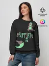 Женский свитшот / Support