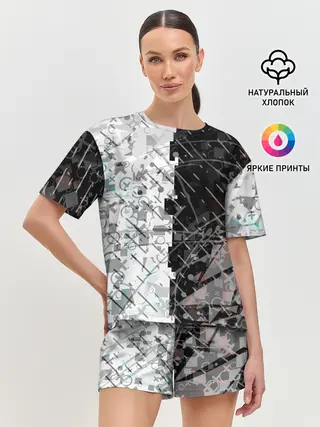 Женская пижама с шортами / The merger