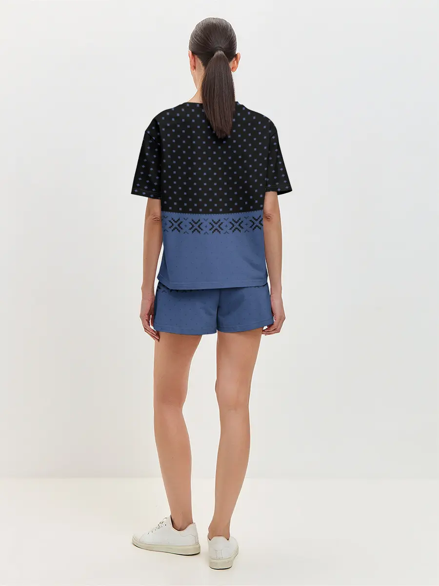 Женская пижама с шортами / Не Быкуй!