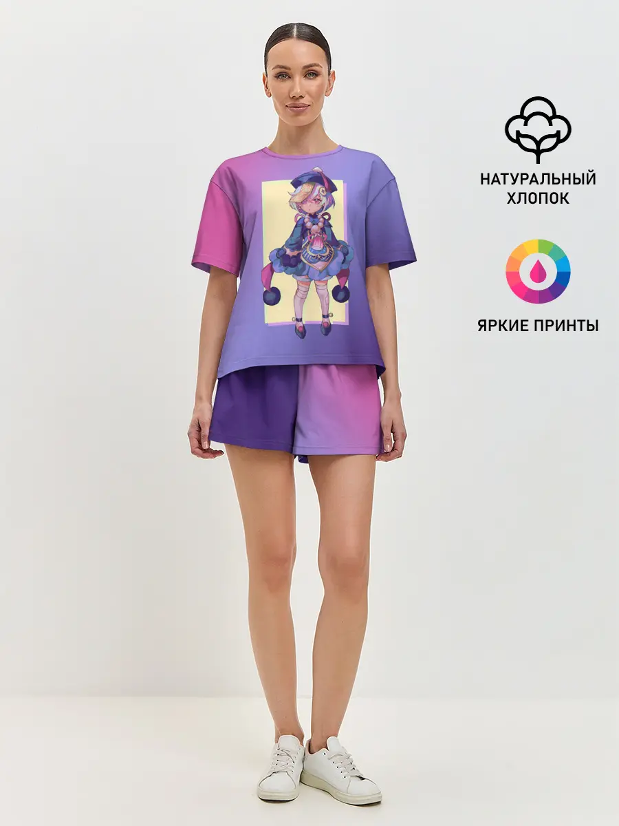 Женская пижама с шортами / Genshin Impact