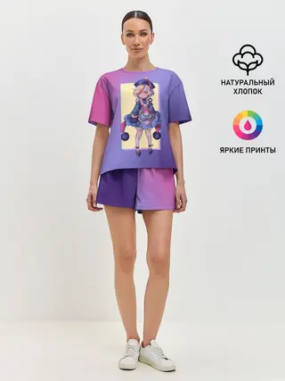 Женская пижама с шортами / Genshin Impact