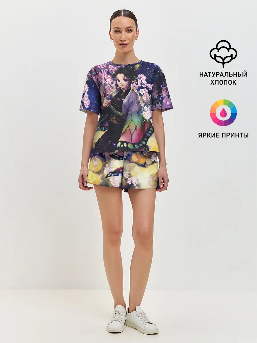 Женская пижама с шортами / Шинобу Кочо