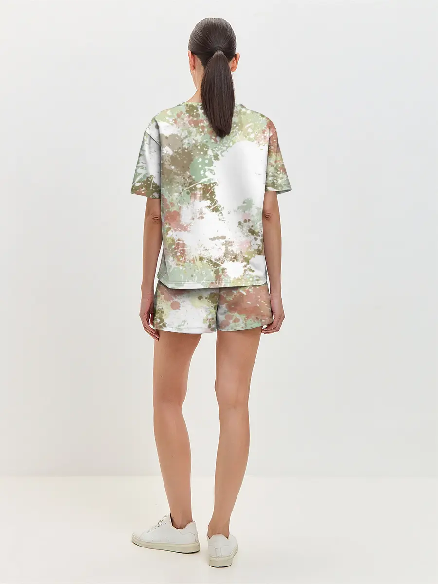 Женская пижама с шортами / Щенок