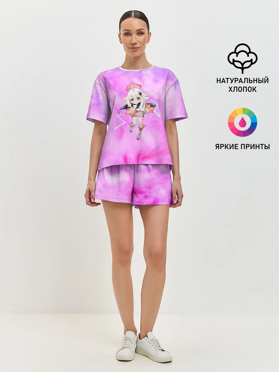 Женская пижама с шортами / Genshin Impact