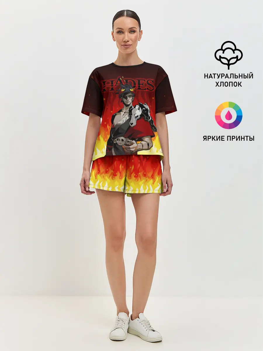 Женская пижама с шортами / HADES ZAGREUS