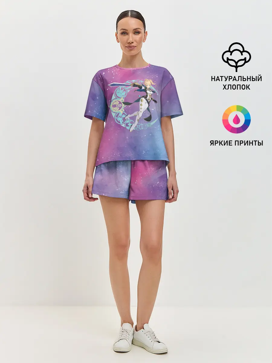 Женская пижама с шортами / Genshin Impact
