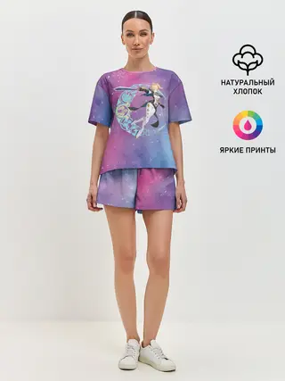 Женская пижама с шортами / Genshin Impact