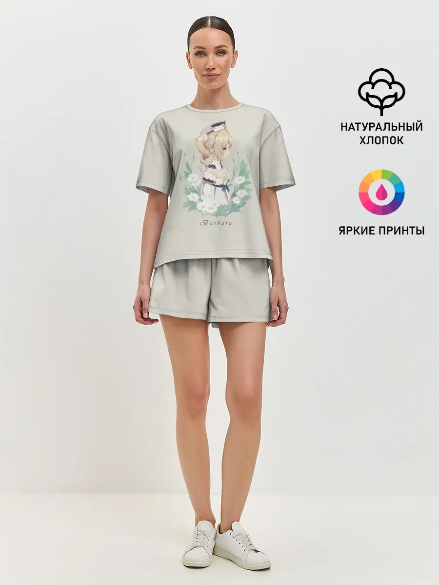 Женская пижама с шортами / Genshin Impact
