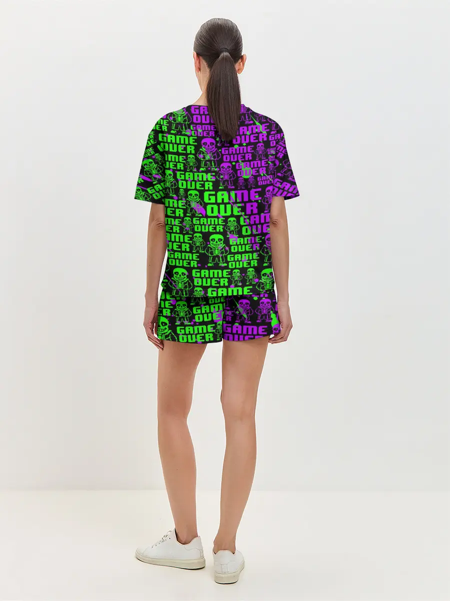 Женская пижама с шортами / UNDERTALE