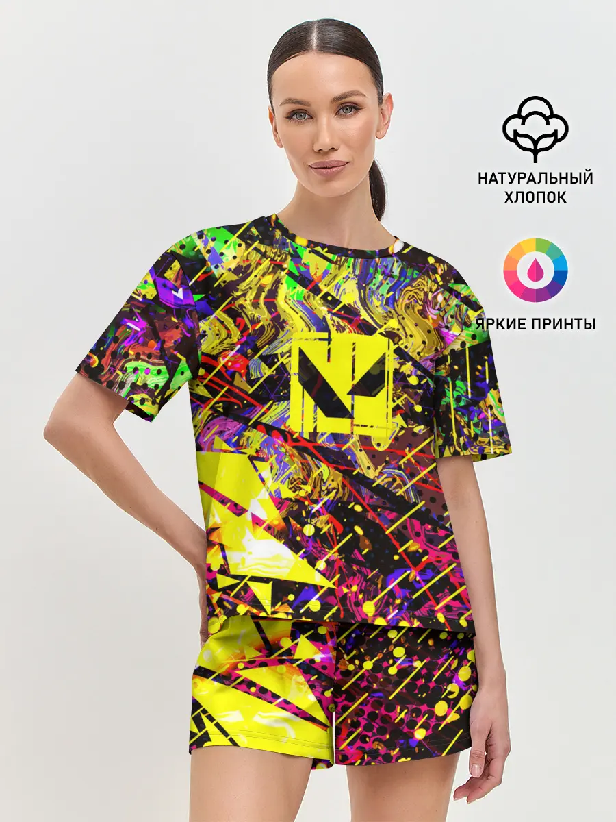 Женская пижама с шортами / Valorant