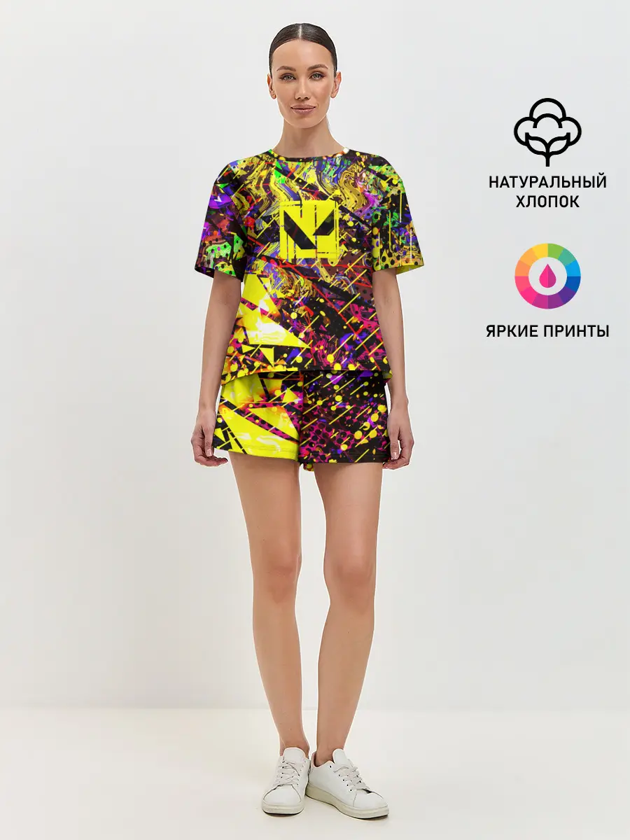 Женская пижама с шортами / Valorant