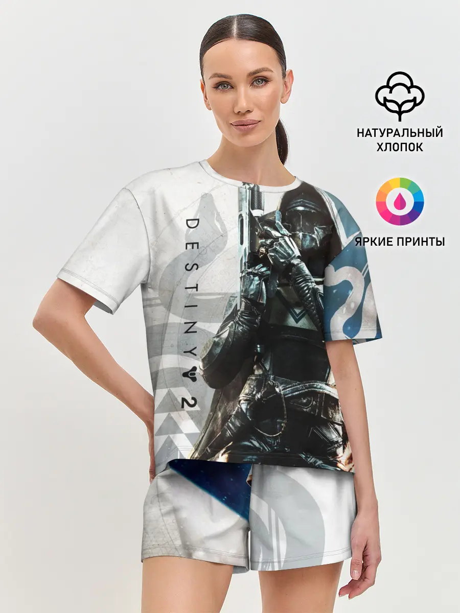 Женская пижама с шортами / DESTINY, HUNTER