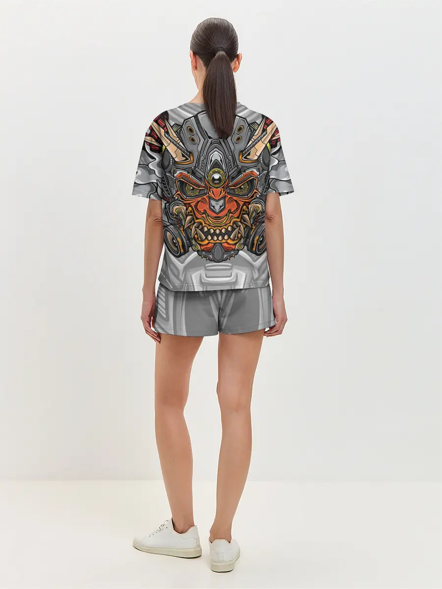Женская пижама с шортами / Cyber Samurai