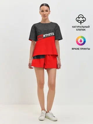 Женская пижама с шортами / Fortnite