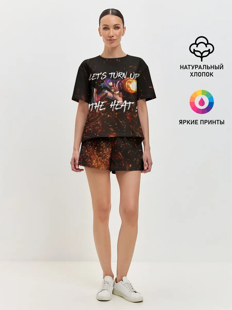 Женская пижама с шортами / X borg Mobile Legends