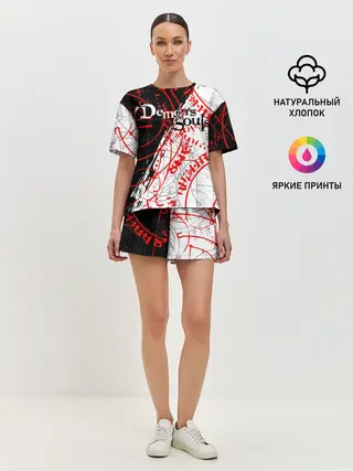 Женская пижама с шортами / DEMONS SOULS