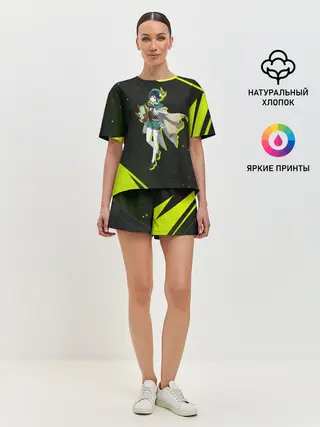 Женская пижама с шортами / Genshin Impact