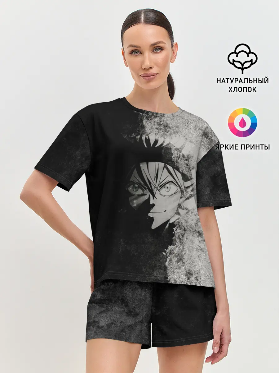 Женская пижама с шортами / Аста во тьме