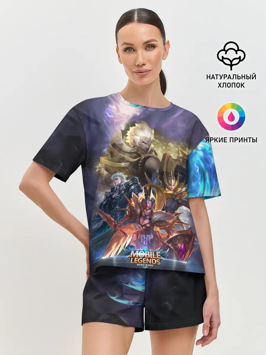 Женская пижама с шортами / Mobile Legends Bang Bang