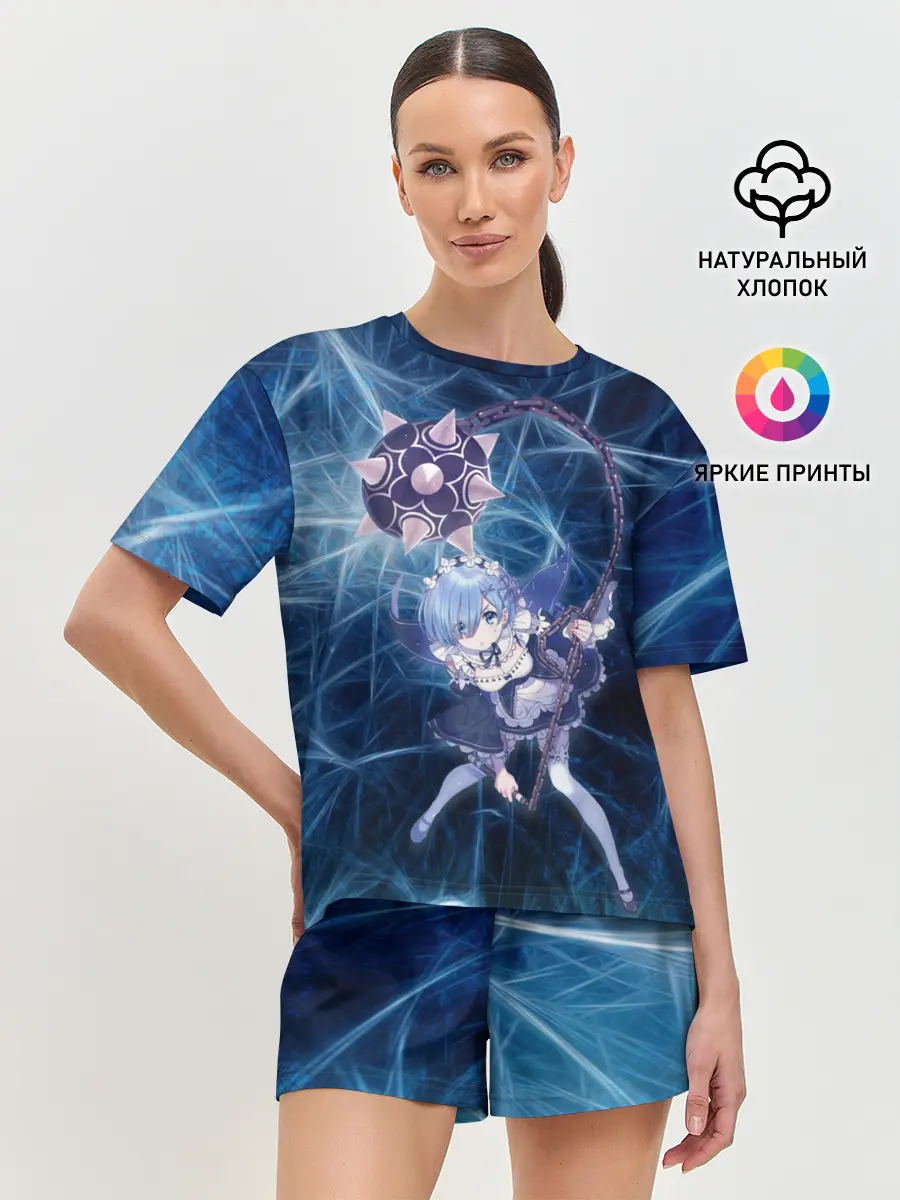 Женская пижама с шортами / Рэм