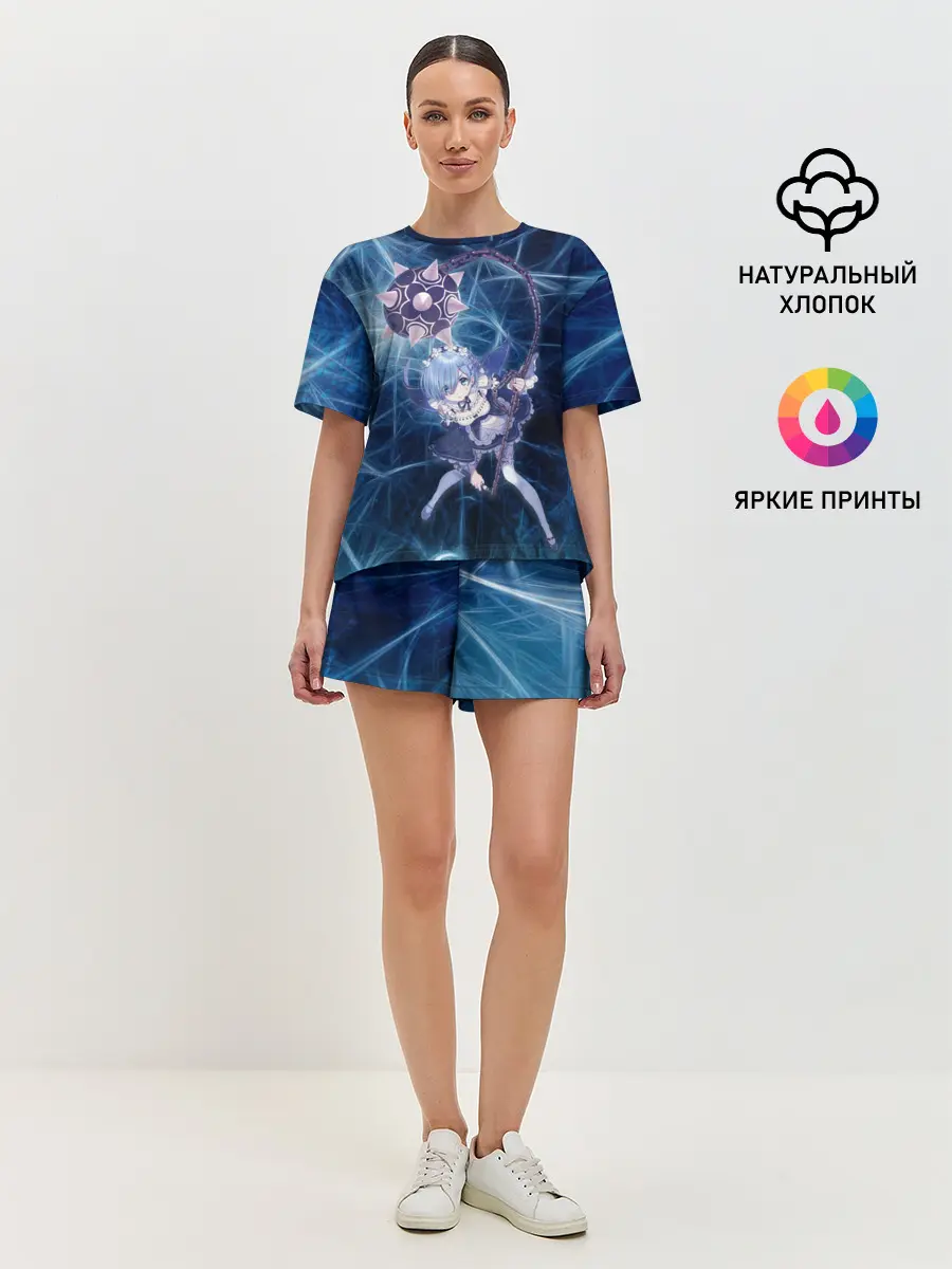 Женская пижама с шортами / Рэм