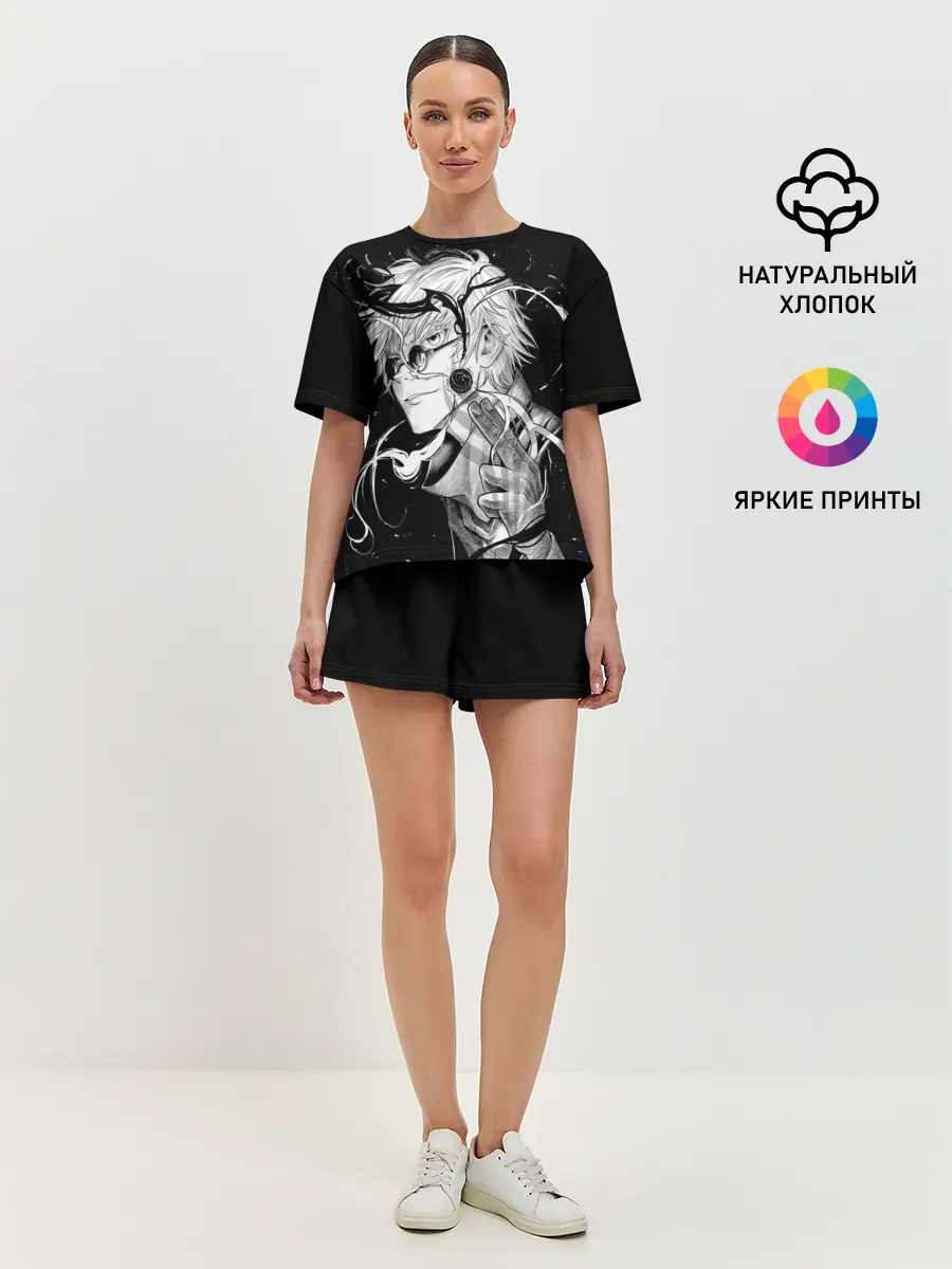 Женская пижама с шортами / Магическая Битва Сатору Гото
