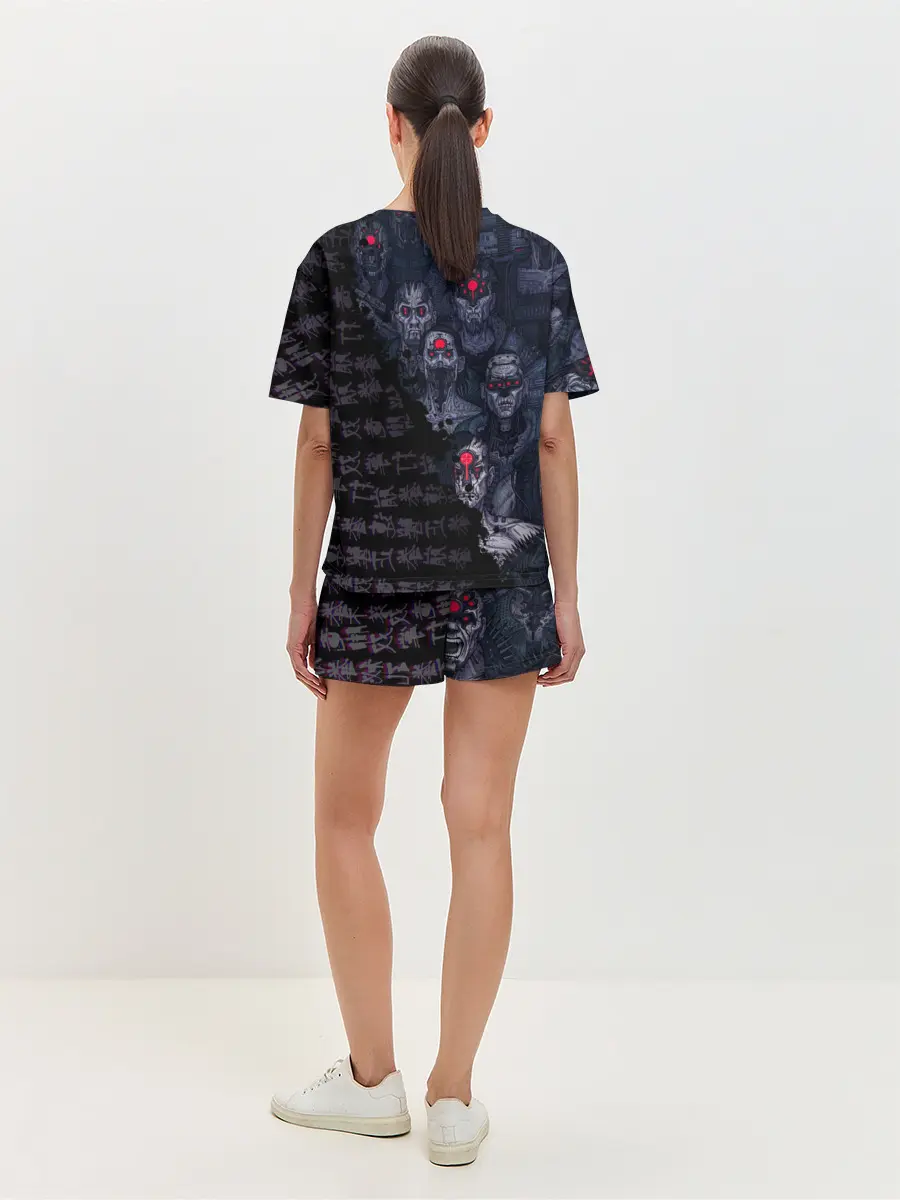 Женская пижама с шортами / Cyberpunk 2077