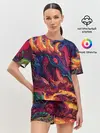 Женская пижама с шортами / HYPER BEAST | СКОРОСТНОЙ ЗВЕРЬ