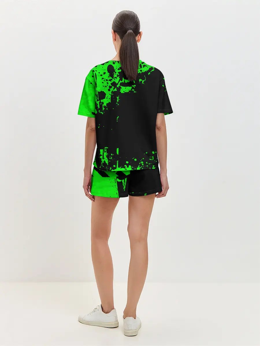 Женская пижама с шортами / Minecraft