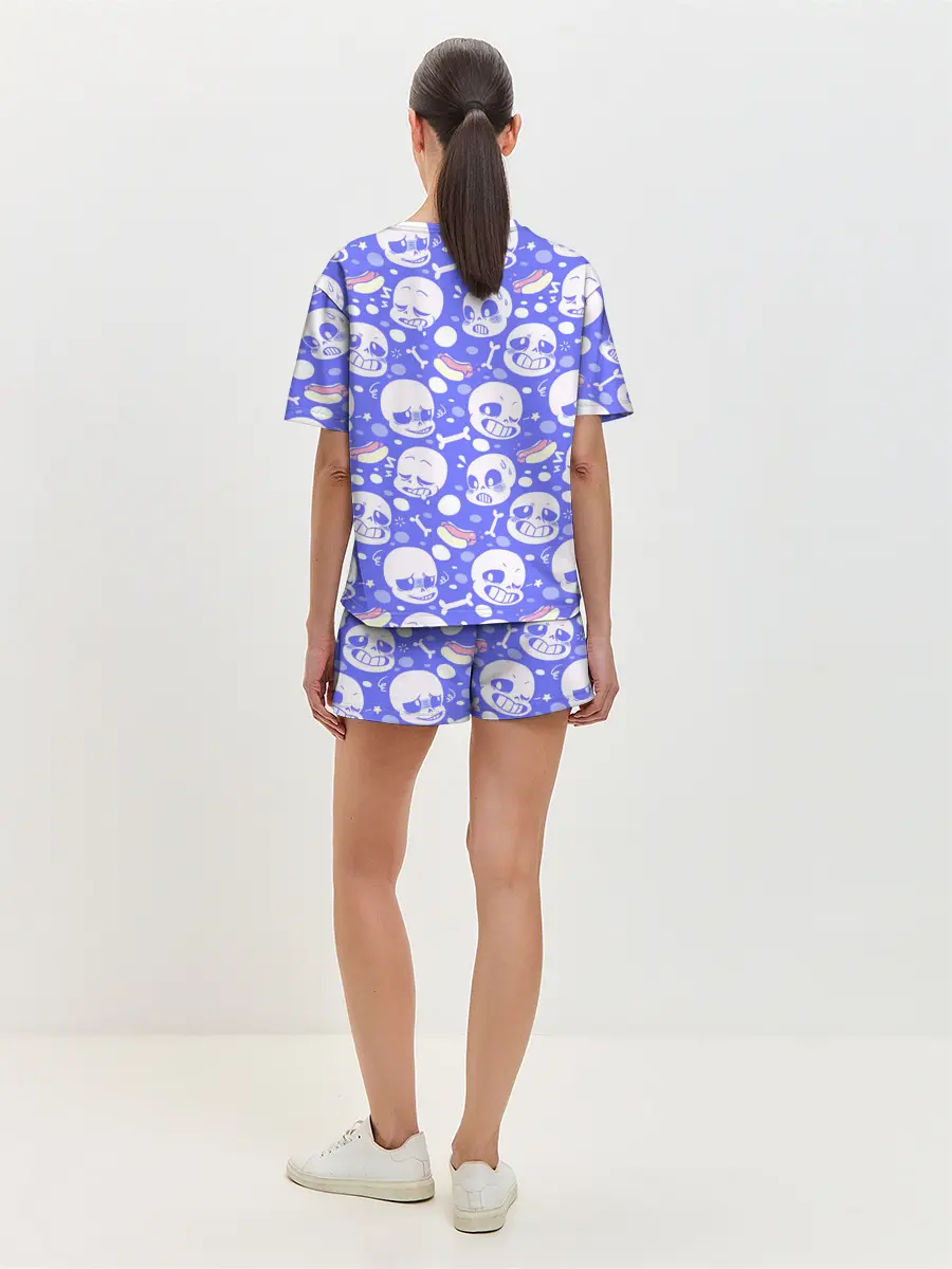 Женская пижама с шортами / Undertale