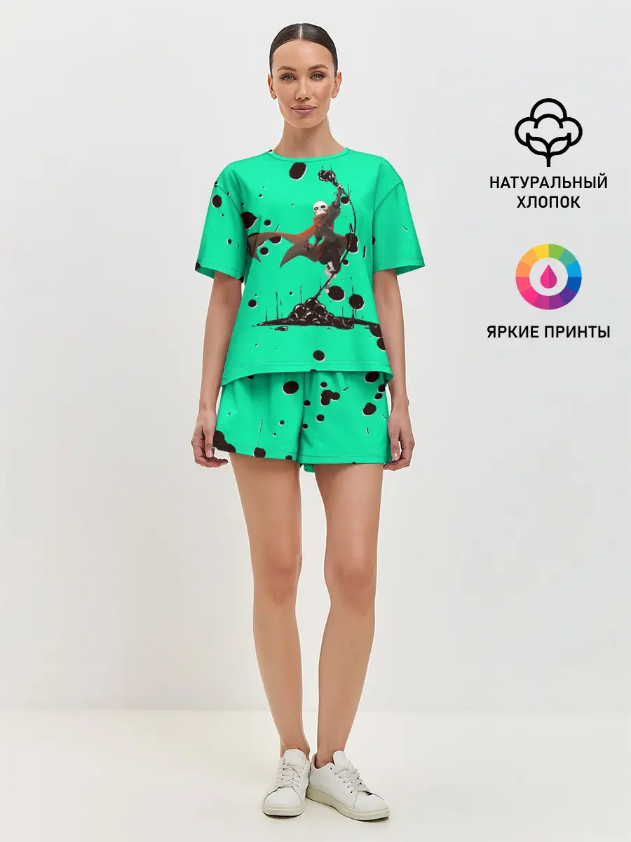 Женская пижама с шортами / Undertale