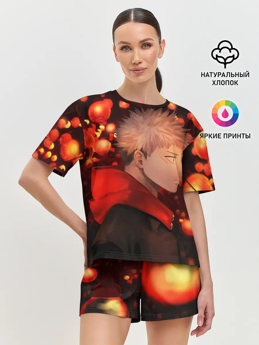 Женская пижама с шортами / Итадори