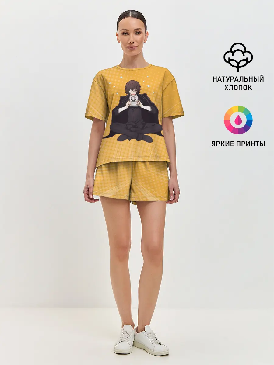 Женская пижама с шортами / Дазай