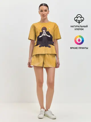 Женская пижама с шортами / Дазай