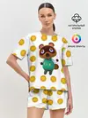 Женская пижама с шортами / Animal crossing - Nook