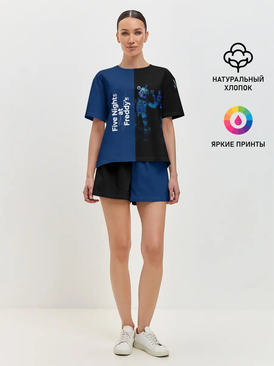 Женская пижама с шортами / Five Nights At Freddy