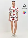 Женская пижама с шортами / Valentines Day
