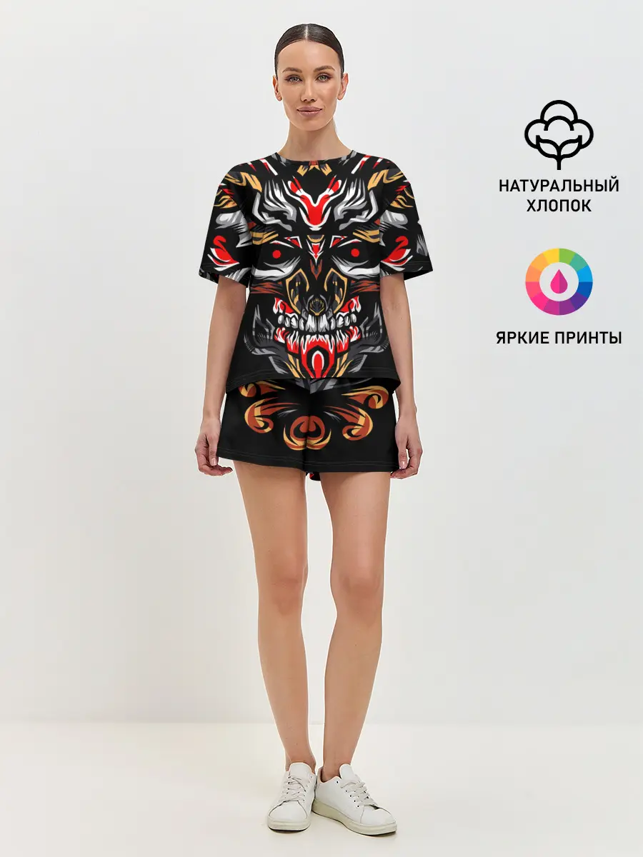 Женская пижама с шортами / Dark Knight