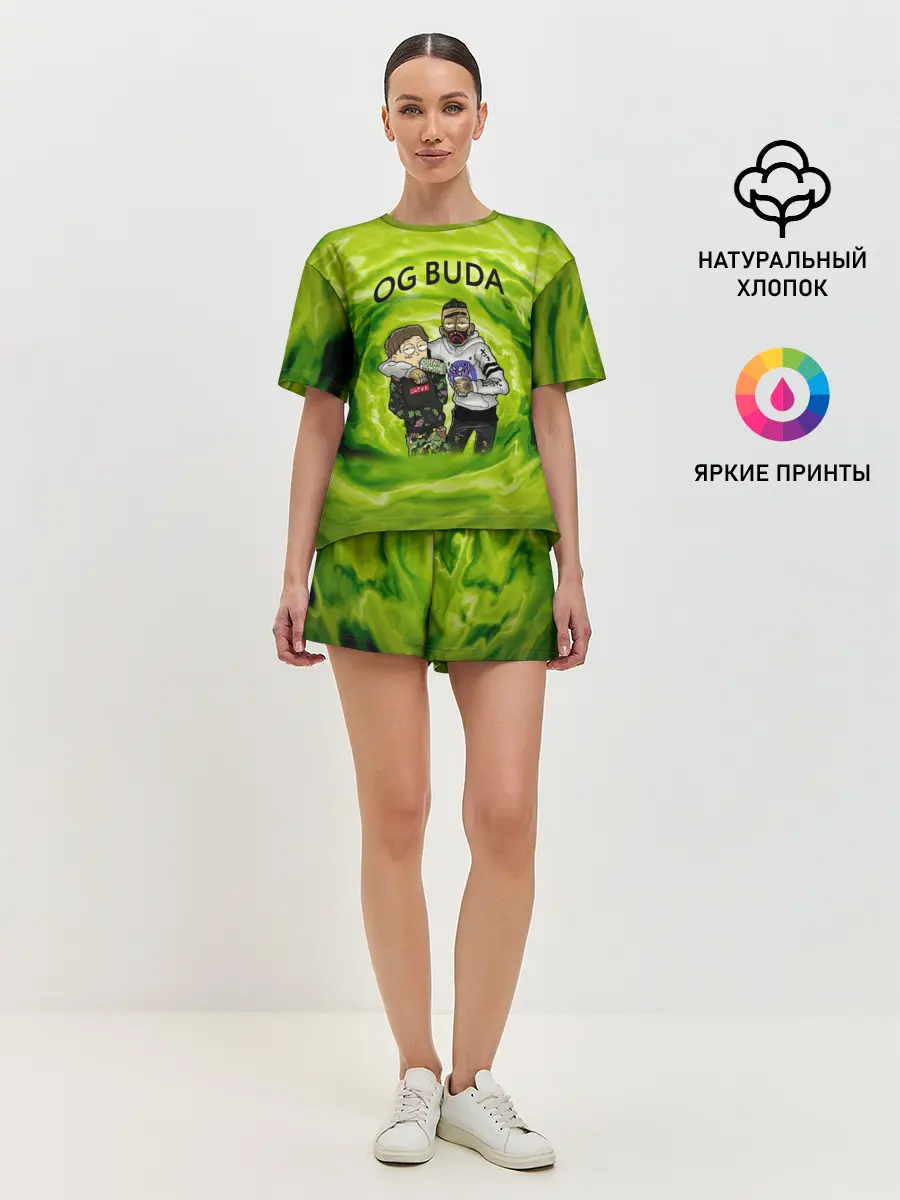 Женская пижама с шортами / Репер - OG Buda
