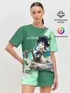 Женская пижама с шортами / Genshin Impact