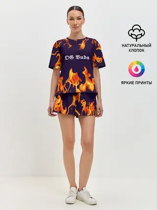 Женская пижама с шортами / OG Buda