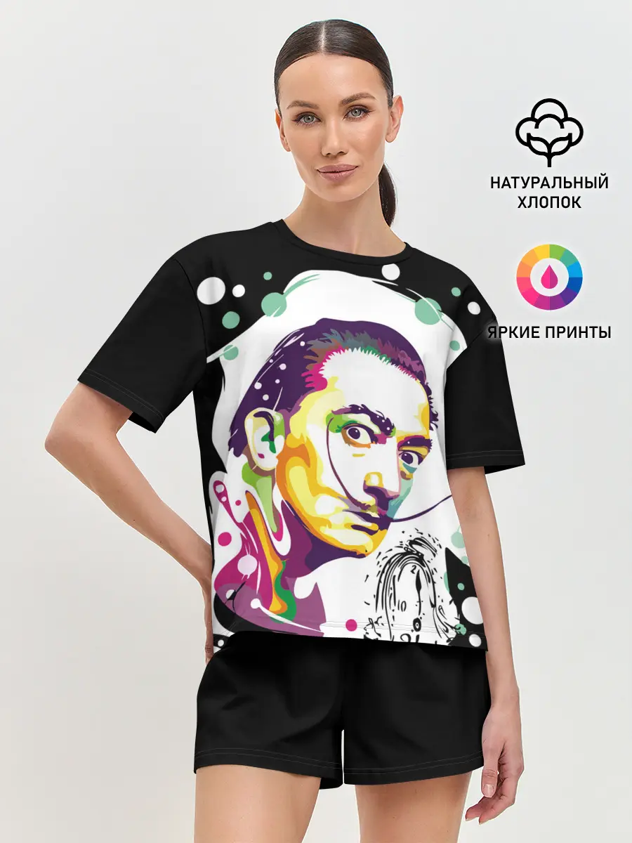 Женская пижама с шортами / Сальвадор Дали