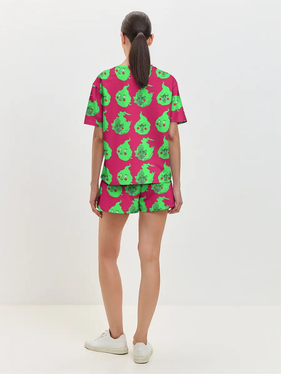 Женская пижама с шортами / Моб Психо 100