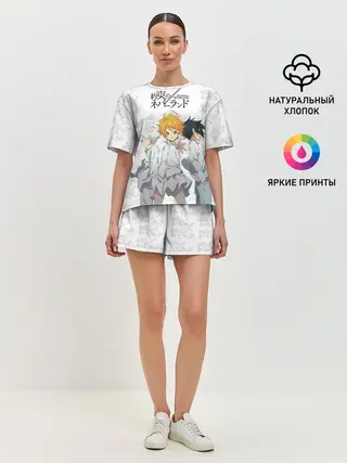 Женская пижама с шортами / Персонажи Обещанный Неверленд