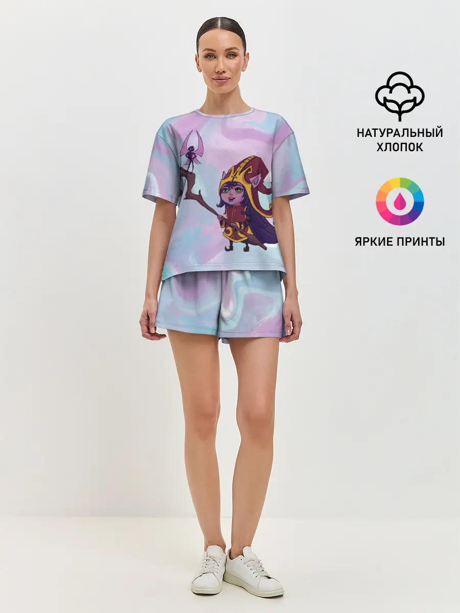 Женская пижама с шортами / Лулу