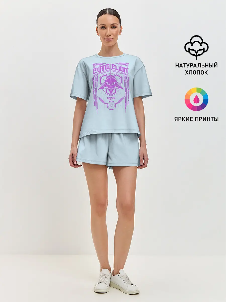 Женская пижама с шортами / Евангилион