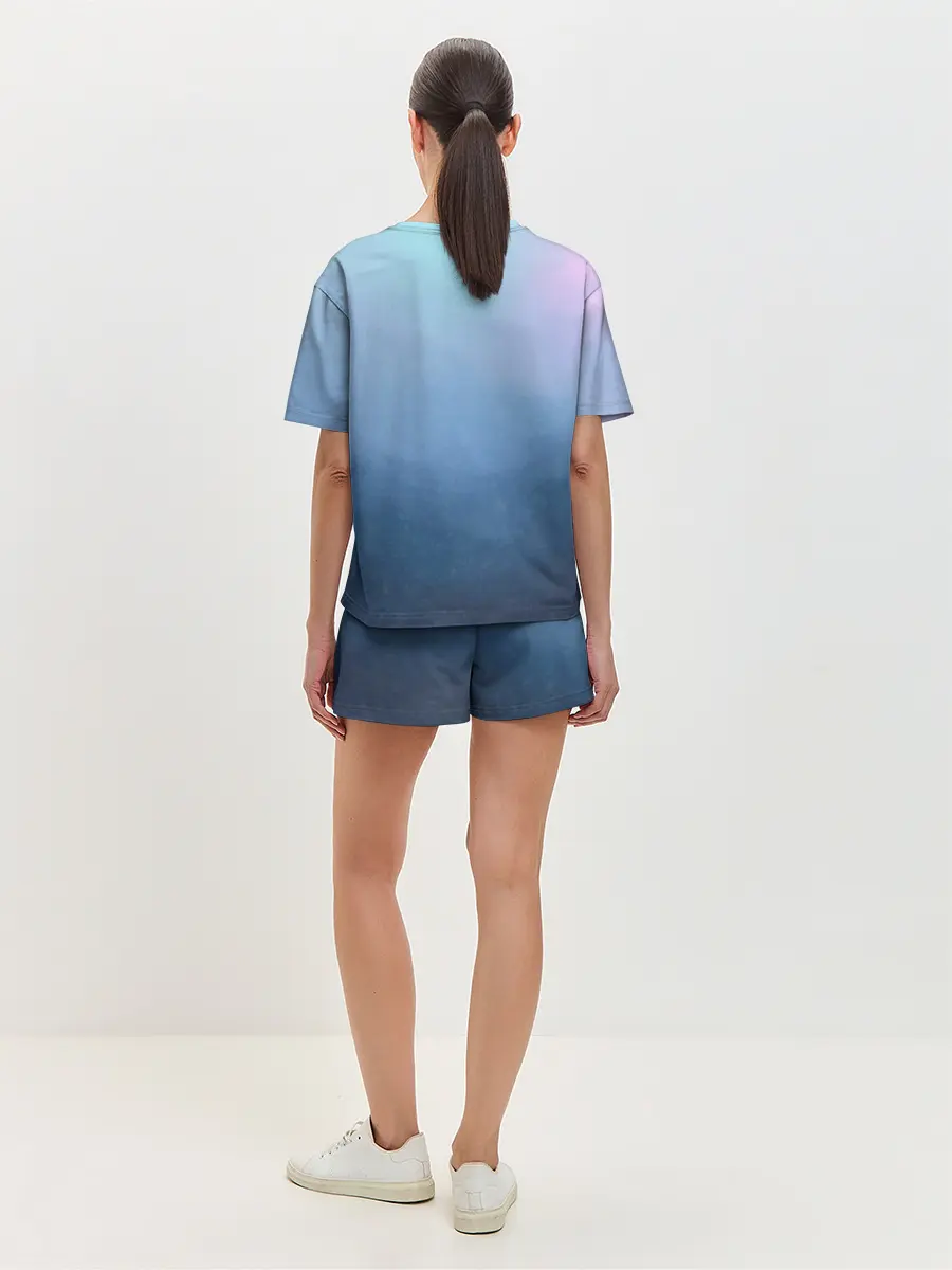 Женская пижама с шортами / Рыбка