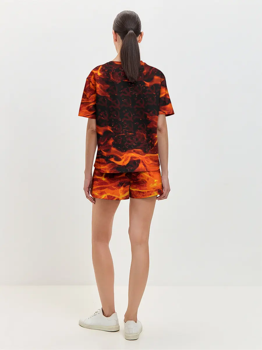 Женская пижама с шортами / СССР