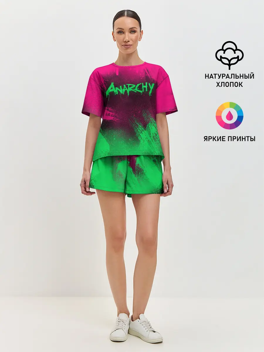 Женская пижама с шортами / CS GO | NEON REVOLUTION v2