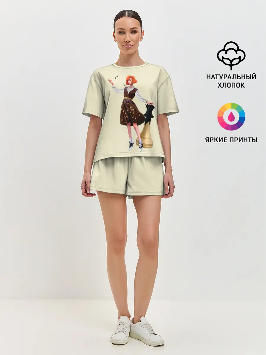 Женская пижама с шортами / Ход Королевы